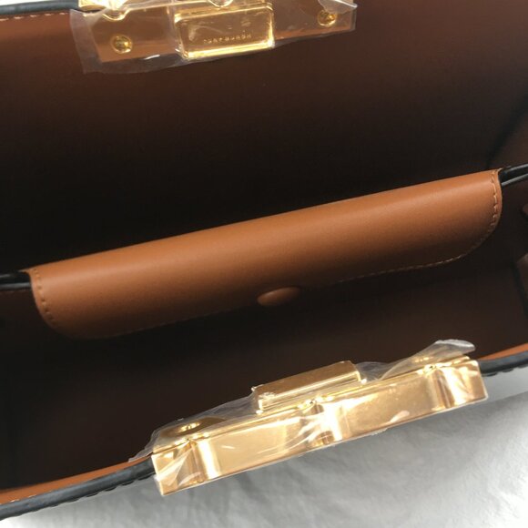 Tory Burch Eleanor Spazzolato Satchel Bag - Picture 8 of 9